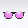 NALANDA Розовые поляризационные солнцезащитные очки-авиаторы с оправой для ПК с зеркальными линзами UV400, мужские женские очки для путешествий на открытом воздухе, ежедневного использования
