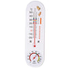 6 шт. измеритель температуры и влажности для разведения и инкубации курятника термометр гигрометр белый