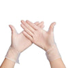 Одноразовые перчатки ПВХ Латексные резиновые перчатки Защита от износа Дезинфекция Проверка Прозрачный 100 Одноразовые перчатки ПВХ 100 [Прозрачный] 