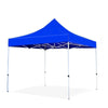 Наружная рекламная палатка с печатью навеса для парковки на четырех ногах, навес для парковки, ночной рынок, палатка для барбекю, выставочный стенд, 3 * 3 м, синий