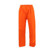1 комплект оранжевого санитарного плаща, рабочая одежда, светоотражающая защитная одежда, одежда для обслуживания дорог, верхний и нижний разделенный костюм
