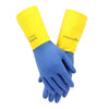 10 пар, 1 комплект перчаток, неопреновые резиновые перчатки, химически стойкие, с подкладкой, устойчивые к кислотам и щелочным жидким растворителям, перчатки