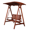 Качели из массива дерева, двор, двойное кресло-качалка на открытом воздухе, подвесное кресло-качалка для парка, садовый гамак