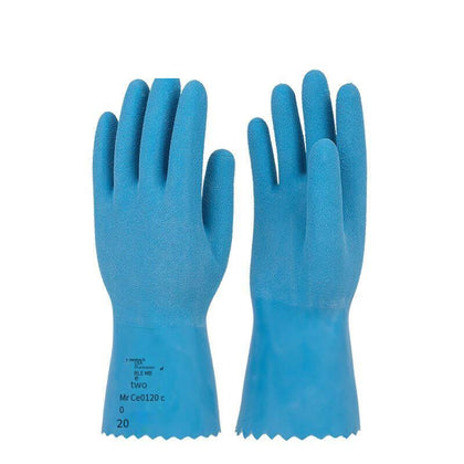 Утолщенные теплоизоляционные перчатки из натурального каучука Пищевой класс против ожогов Холодное хранение Доказательство холода Охрана труда Износостойкие Убойная рыба Противоскользящие L