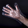 Одноразовые прозрачные пластиковые полиэтиленовые перчатки, утолщенные перчатки для общественного питания, красоты и работы по дому, 500 шт./5 упаковок