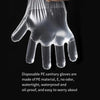 Одноразовые прозрачные перчатки из полиэтиленовой пленки Гигиенические перчатки Кейтеринг Парикмахерские перчатки для раков 5000 упаковок