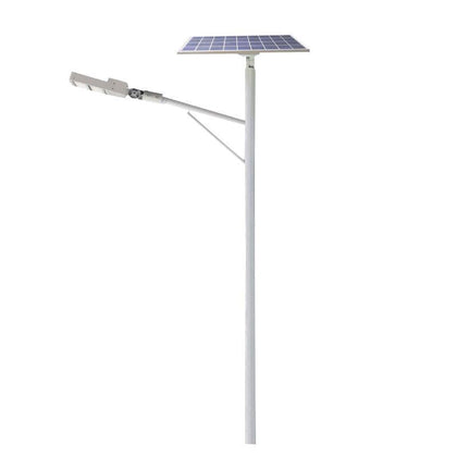 Уличный фонарь с интеллектуальным датчиком, 50 Вт, уличный светодиодный уличный фонарь на солнечной энергии с 4-метровым столбом IP65