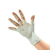 Импортированные мятные увлажняющие одноразовые латексные перчатки пищевого качества без порошка резиновые лабораторные инспекционные утолщенные 50 шт./кор. размер L