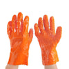 Резиновые перчатки для защиты труда с полным погружением, противоскользящие, износостойкие, кислото- и щелочестойкие перчатки с утолщенными частицами, 5 пар в упаковке