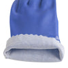 Маслостойкие перчатки Утолщенные износостойкие кислото- и щелочестойкие защитные перчатки из ПВХ для обслуживания промышленного оборудования 5 пар / упаковка