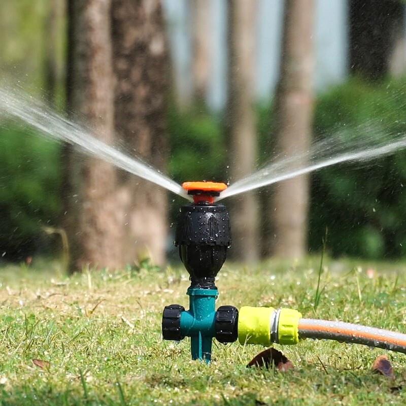 10 Pcs Automatic Sprinkler 360 Degree Rotary Garden Agricultural Irrigation Water Spraying Mcgonagall Nozzle Greening Agricultural Lawn Sprinkler Single