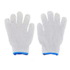 10 размеров, 200 пар белых перчаток, перчатки для охраны труда, марлевые перчатки, промышленные защитные перчатки с нитью