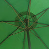 Outdoor Sunshade Sun Umbrella Courtyard Umbrella Balcony Folding Umbrella 2.7m Advertising Umbrella Fishing Umbrella Beach Umbrella Dark Green