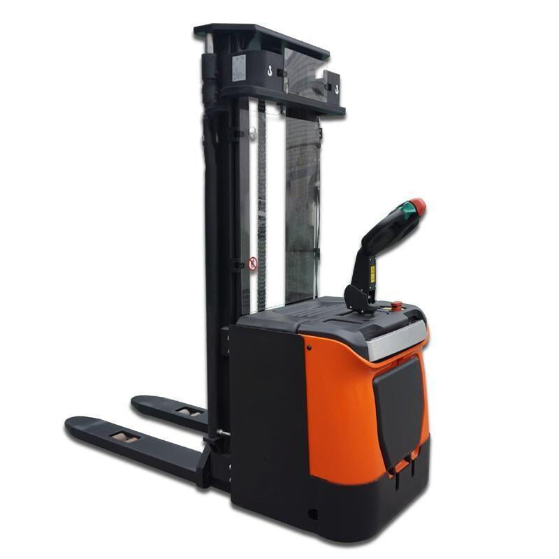 2t 2.9m Electric Forklift Station Driving All Electric Stacker Hydraulic Pallet Loader Storage Stacker