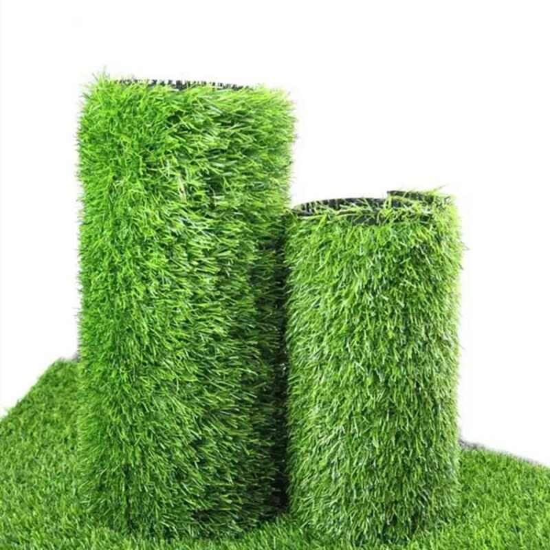 Carpet Artificial Lawn Plastic Turf Simulation Artificial Lawn Kindergarten Roof Balcony Artificial Turf High Quality Spring Grass 30mm 1 Bundle 1m²