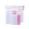 Самозапечатывающийся пакет Маленький пластиковый герметичный пакет Полиэтиленовый герметичный пакет 3 Размер 7 * 10 см 1000 шт. Красный край