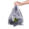 Прозрачный пластиковый пакет со смайликом, ручная сумка, портативная удобная сумка, упаковочная сумка 38*58, 500 шт.