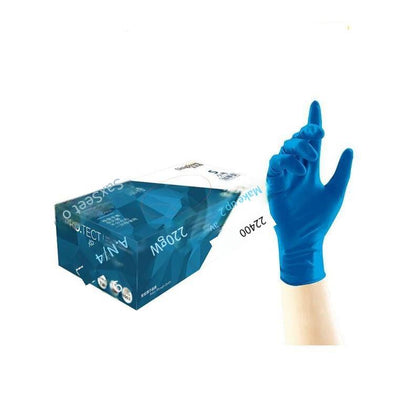 Размер L * 1000 шт./кор. Перчатки Одноразовые нитриловые синие перчатки 4,6 г Масло- и водостойкие перчатки для пищевой мастерской