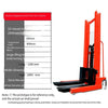 3t, 2m Manual Forklift, Manganese Steel Hydraulic Lifting Truck, Stacking Truck, Lifting Forklift