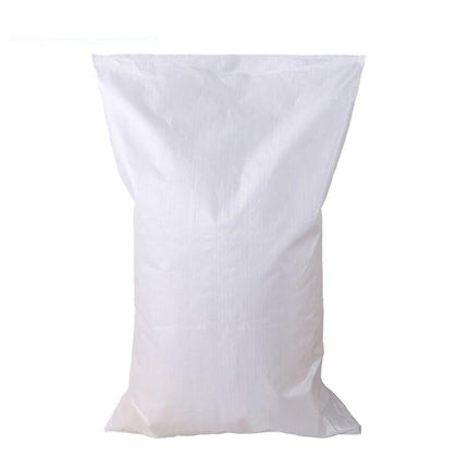 Влагостойкий и водонепроницаемый тканый мешок Сумка из змеиной кожи Сумка для экспресс-посылки Упаковка Мешок для загрузки Мешок для чистки Мешок для мусора 80 * 120 10 шт. Белый