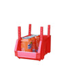 Red Parts Box Thickened Parts Box Combined Screw Box Tool Storage Box Plastic Box Shelf Red X4 (1 Box of 20 Pieces) 350 * 200 * 150mm