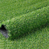 6 шт. имитация газонного коврика, пластиковый коврик, украшение для наружного корпуса, зеленое искусственное футбольное поле, искусственный газон, 25 мм, черное дно, обычный