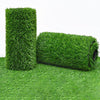 6 шт. имитация газонного коврика, пластиковый коврик, украшение для наружного корпуса, зеленое искусственное футбольное поле, искусственный газон, 25 мм, черное дно, обычный