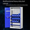 Heavy Duty Tool Cabinet Storage Cabinet With Hanging Board Multi Funnction Thickeed Double Door Tool Cabinet Blue Set Without Net