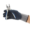 5 пар латексных матовых и пропитанных серых перчаток свободного размера для защиты труда, защитные перчатки от холода, защитные перчатки для дураков