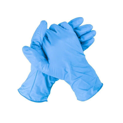 100 шт./кор., размеры 6-9, синие перчатки, одноразовые нитриловые перчатки, кислото-щелочные и маслостойкие инспекционные защитные перчатки