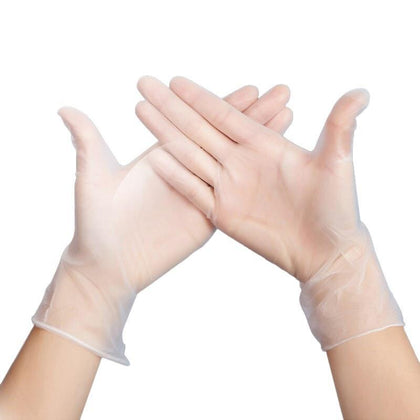 10 коробок, 100 шт./кор., маленькие одноразовые перчатки, прозрачные защитные перчатки из ПВХ/TPE, утолщенные перчатки высокого качества