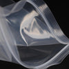 6 пакетов, 100 шт., одноразовые полиэтиленовые 8 шелковые 18 см * 26 см, самозапечатывающийся мешок, утолщенный прозрачный мешок на молнии, сумка для хранения образцов