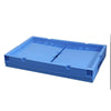 Складная пластиковая коробка Логистическая коробка Оборотная коробка Корзина для хранения Складная распределительная коробка 600 × 400 × 243 мм Без крышки