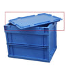 Складная пластиковая коробка Логистическая коробка Оборотная коробка Корзина для хранения Складная распределительная коробка 600 × 400 × 243 мм Без крышки