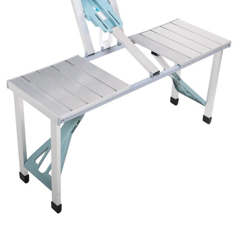 Aluminum Alloy Folding Table And Chair Set Folding Table Outdoor Table And Chair Portable Barbecue Picnic Table Advertising Booth Training Table