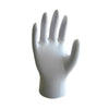 1000 шт. одноразовые латексные перчатки, дышащие и маслостойкие белые перчатки