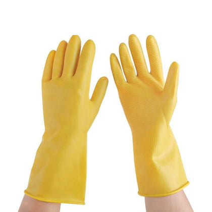 20 пар утепленных латексных перчаток, защитные перчатки для мытья посуды и стирки, износостойкие защитные перчатки