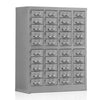 40 Железный ящик без дверных деталей Шкаф Тип пола Винт для хранения Материал Шкаф для компонентов инструмента Шкаф для хранения Образец шкафа