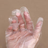 Одноразовые прозрачные пластиковые перчатки (1000 шт.) Перчатки из полиэтиленовой пленки для бытовой уборки Перчатки для краски для волос с запеченным маслом