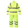 Защитные светоотражающие рабочие костюмы. Комплект защитных плащей. Флуоресцентный желтый/флуоресцентный оранжевый.