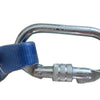 Ремень безопасности с одним крюком и буферным мешком Соединительная веревка из витой пряжи Буферный страховочный трос с одним крюком
