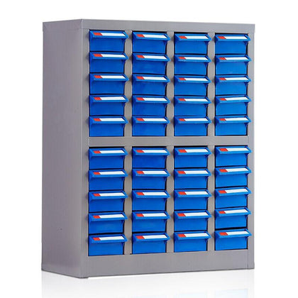 Шкаф для деталей Тип ящика Шкаф для инструментов Коробка для деталей Электронные компоненты Материал винта Классификация Шкаф для хранения Маленькая коробка 40 ящиков Синий ящик без двери