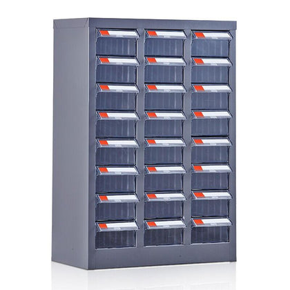 Шкаф для деталей Тип ящика Шкаф для инструментов Коробка для деталей Электронные компоненты Материал Классификация винтов Шкаф для хранения Коробка для хранения 24 ящика Прозрачный ящик без двери