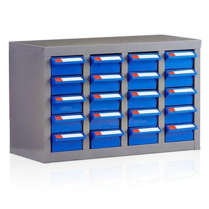 Шкаф для деталей Тип ящика Шкаф для инструментов Коробка для деталей Электронные компоненты Материал винта Классификация Шкаф для хранения Маленькая коробка 20 ящиков Синий ящик без двери