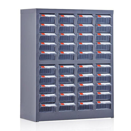 Шкаф для деталей Тип ящика Шкаф для инструментов Коробка для деталей Электронные компоненты Материал винта Классификация Шкаф для хранения Маленькая коробка 40 ящиков Прозрачный ящик без двери