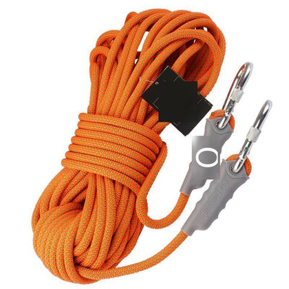 Веревка безопасности 12 мм Веревка для альпинизма на открытом воздухе Рабочие спасательные страховочные веревки 15 м