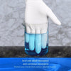Синие одноразовые перчатки из нитрилового каучука, размер L, маслостойкие, водонепроницаемые, нескользящие защитные перчатки, без пудры, чистящие перчатки