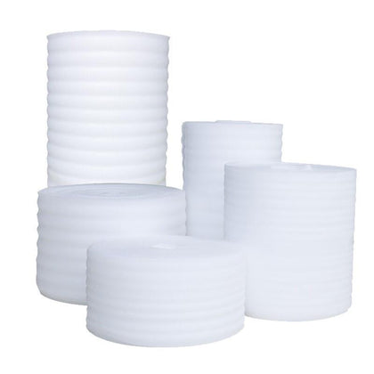 5mm*60cm*50m Pearl Cotton EPE Express Packing Film Foam Shockproof Coil Packing Filling Material Foam Cushion Shockproof Packaging