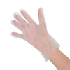 10 пакетов одноразовых прозрачных защитных перчаток из ТПЭ, утолщенных, высокого качества, без пудры, 100 шт./пакет