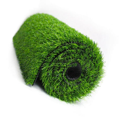 2m * 2m 10mm Anti Falling  Plastic False Grass Outdoor False Turf Decorative Carpet Light Green Encryption Lawn Mat